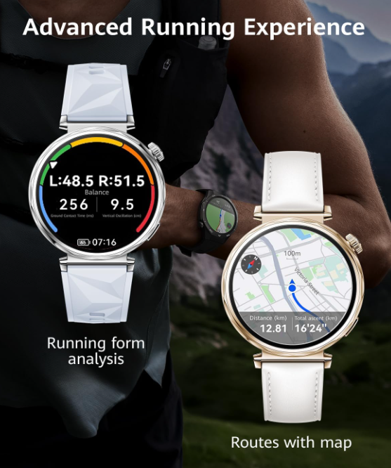 HUAWEI WATCH GT5 41mm Smartwatch, upto7 Days Battery Life,Sharp-Edged Design Watch, Health Tracking, iOS & Android Compatible, Blue