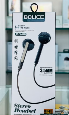 BO-66 Stereo Wired Headset 3.5mm