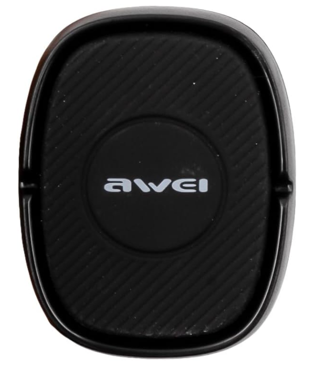 Awei x21 magnetic car phone holder, mini mount smart phone stand holder for for all magnet phone and other cell mobile phone holder stand excellent quality material -black