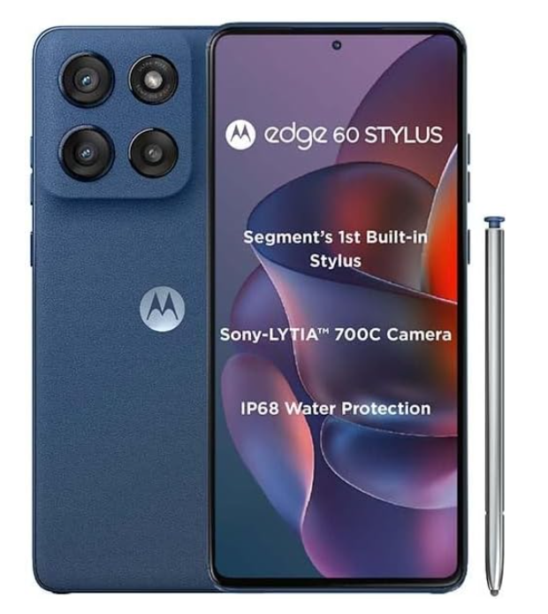 Motorola Edge 60 Stylus 5G Dual SIM 8GB RAM 256GB (PANTONE Gibraltar sea (dark))