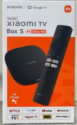 Xiaomi TV Box S (3rd Gen) Xiaomi Global with 4K Ultra HD