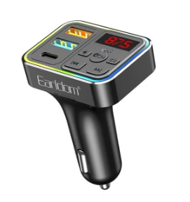 Earldom M109 4 in 1 Car MP3 Player 3.1A QC3.0 Support Bluetooth FM Transmitter Speakerphone with USB Charger