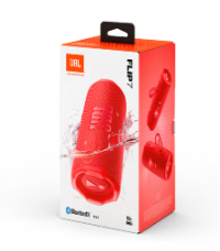 Flip 7 - Pro Sound With Ai Sound Boost, Up To 16 Hours Of Playtime, Multi-Speaker Connection Via Auracast, And Waterproof, Dustproof, Drop-Proof Design For All Adventures Red