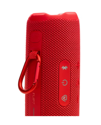JBL Flip 7 - Pro Sound With Ai Sound Boost, Up To 16 Hours Of Playtime, Multi-Speaker Connection Via Auracast, And Waterproof, Dustproof, Drop-Proof Design For All Adventures Red