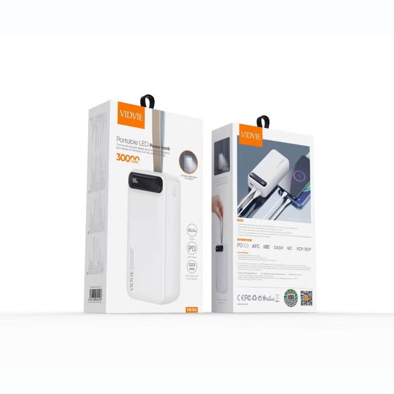XL-PB711 20,000mAh 2-in-1 Dual-Wire Charging Power Bank