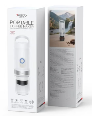 PORTABLE COFFEE MAKER Dual Purpose For Capsules And Powder 2-IN-1 EC30