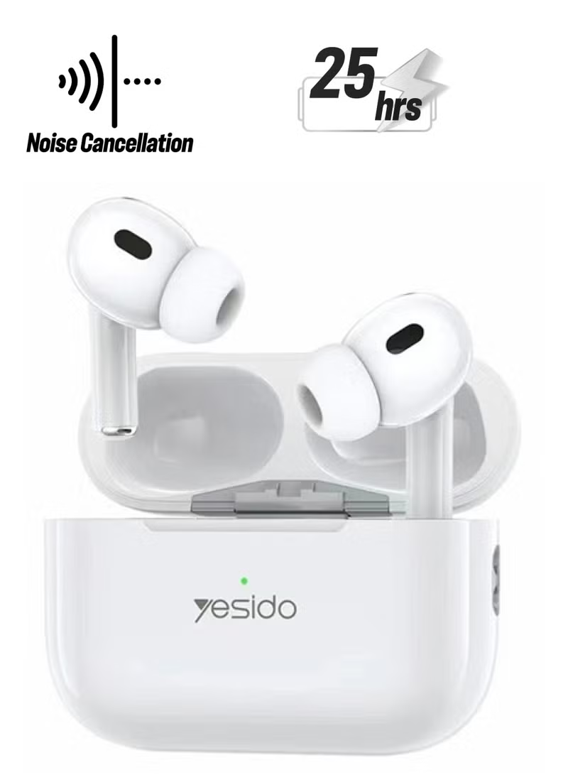 TWS27 Earbuds Wireless Charge 25dB Noise Cancellation True Wireless Bluetooth Earphone