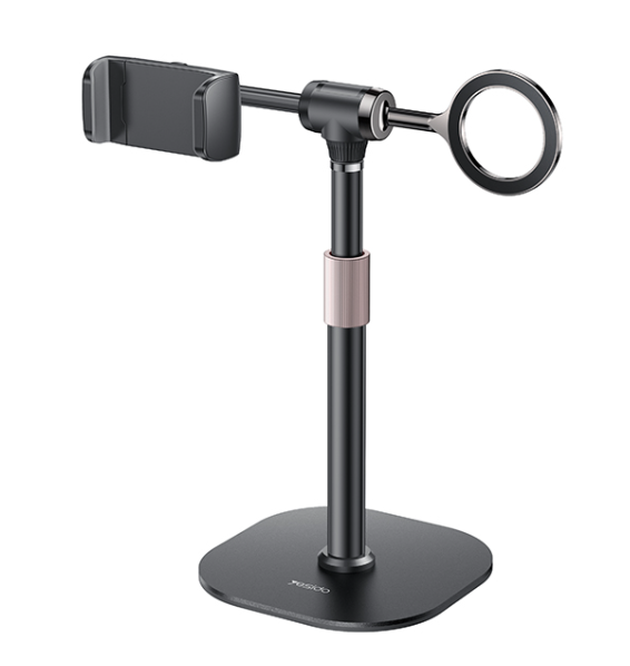 Yesido C297 360 Axis of Rotation N52 Powerful Magnetism 30-46CM Free Lifting Dual-purpose Desktop Live Broadcast Phone Holder