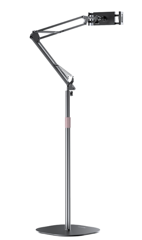 Yesido C295 Aluminum Alloy Floor Stand For Tablets/Phones(Black)