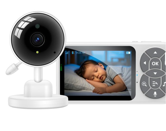 YESIDO KM26 3.5 Inch TFT Screen 2.4G Baby Monitor Care Camera Two-way Audio Call Wifi Wireless Cameras