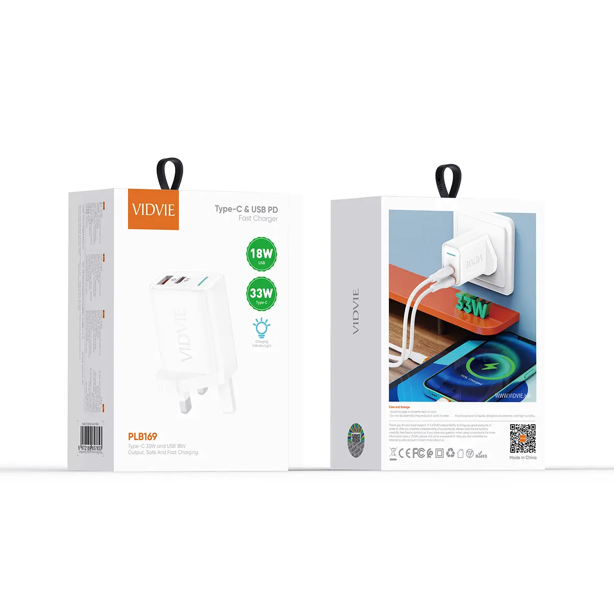 PLB169  Type-C & USB PD Fast Charger