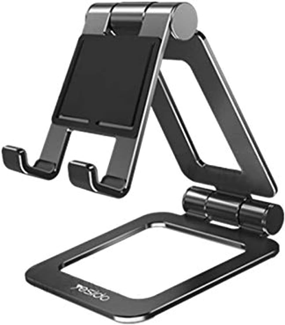 YESIDO C98 Mobile Phone & Tablet 12.9 Inch Holder Aluminum Alloy Anti-Skid Mini Desktop Mount Universal Holder Bracket