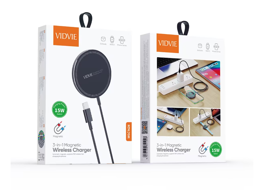WLC1426 3-in-1 Magnetic Wireless Charger