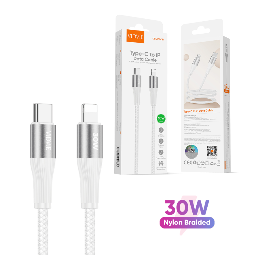 Data Cable  CB4038C&i  Type-C to IP Data Cable