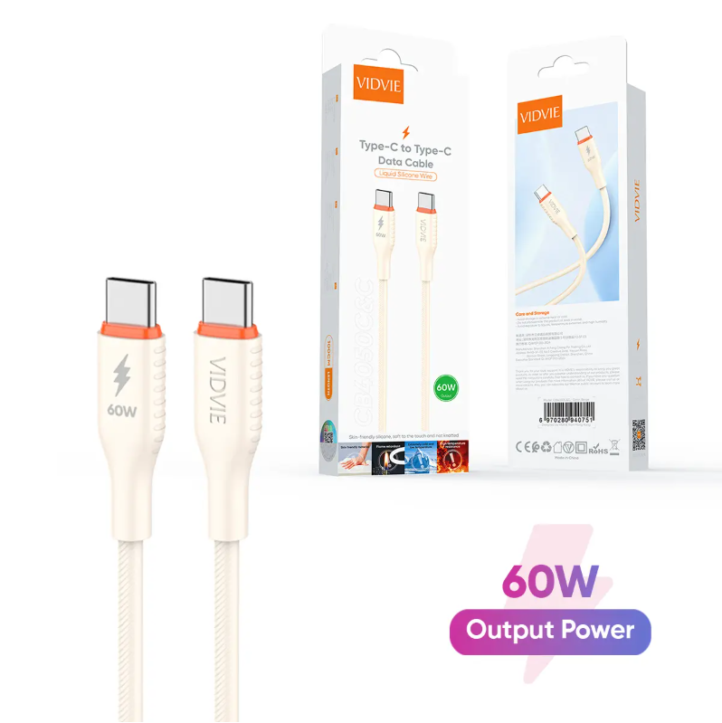 CB4050C&C  Type-C to Type-C 60W Data Cable