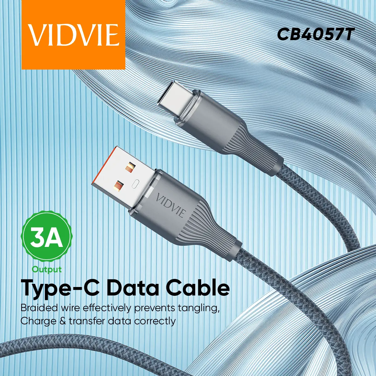 Vidvie CB4057T  Type-C Data Cable