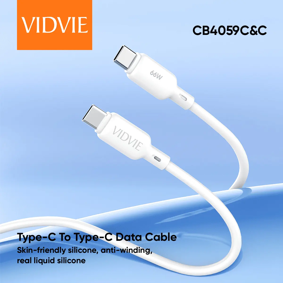 Vidvie CB4059C&C  Type-C to Type-C Data Cable