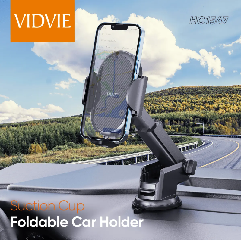 Vidvie HC1547 Suction Cup Foldable Car Holder