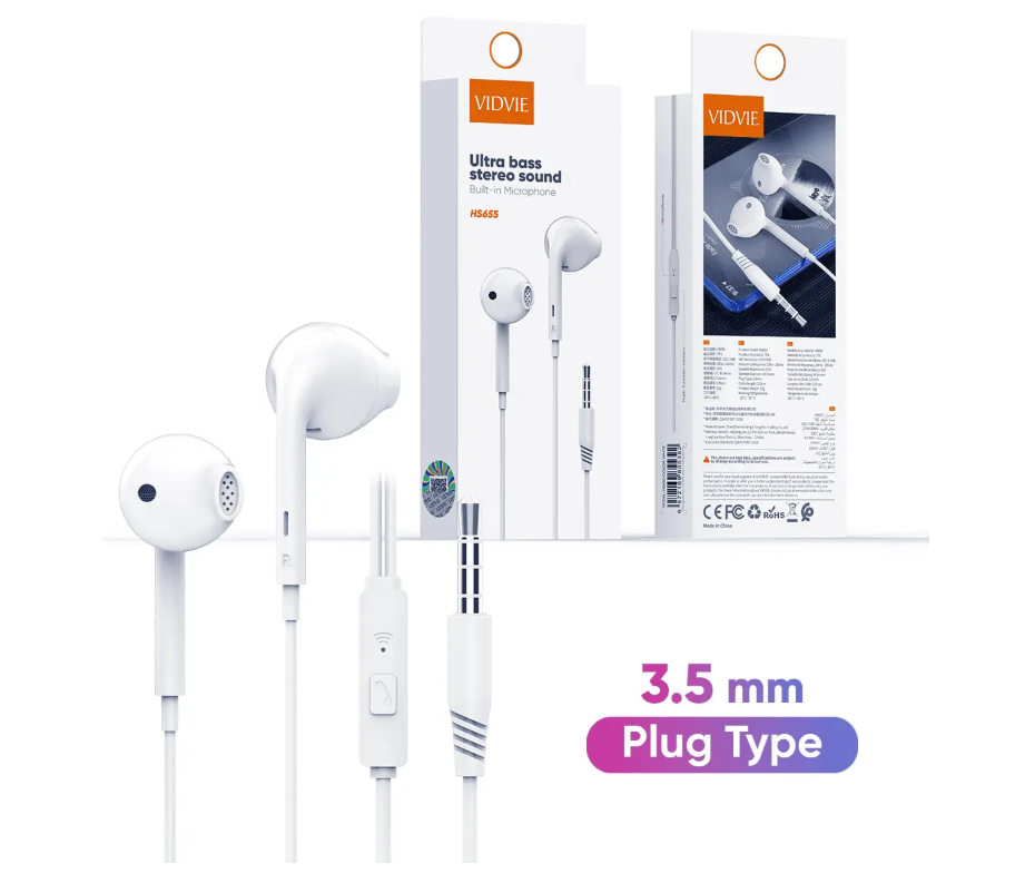 HS655  Wired Earphones