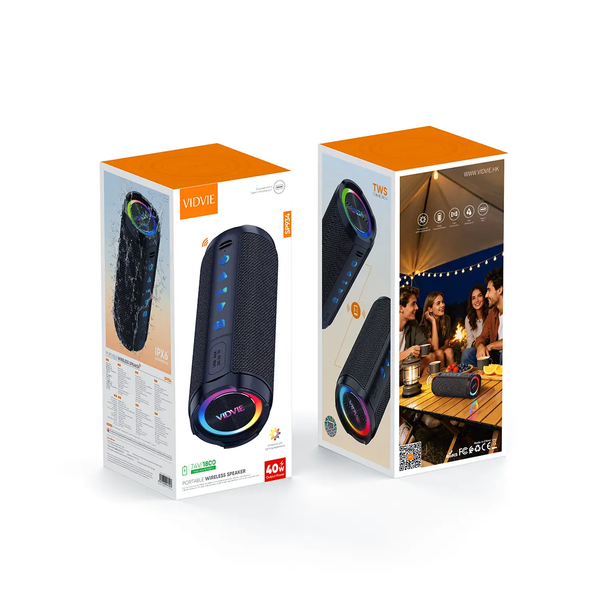 SP934  40W Portable Wireless Speaker