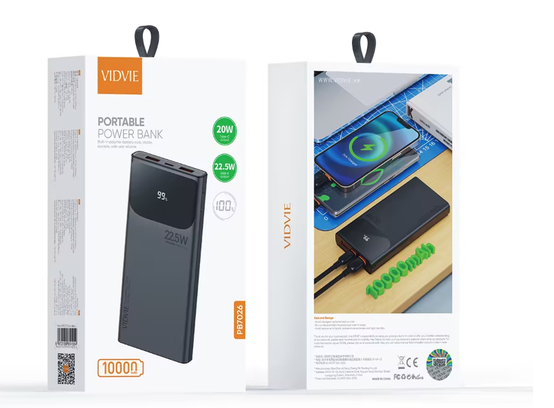 PB7026  10000mAh Portable Power Bank