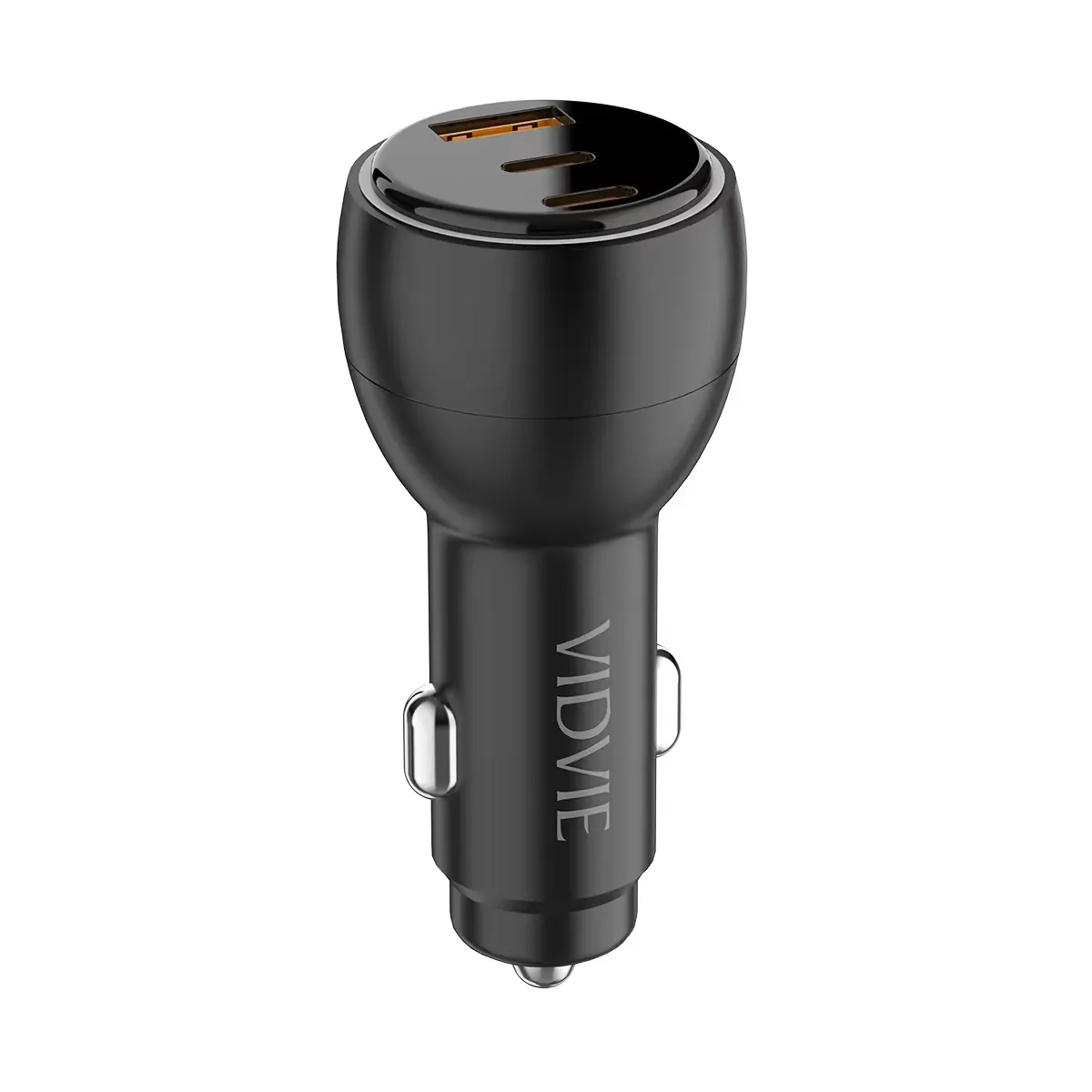 VIDVIE CC548 Dual Type-C & USB Fast Car Charger – Rapid Charging for All Devices