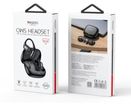 YSP23 Air Conduction Bluetooth 5.4 Headset – OWS Design, ANC+ENC, Waterproof, Dual Mic