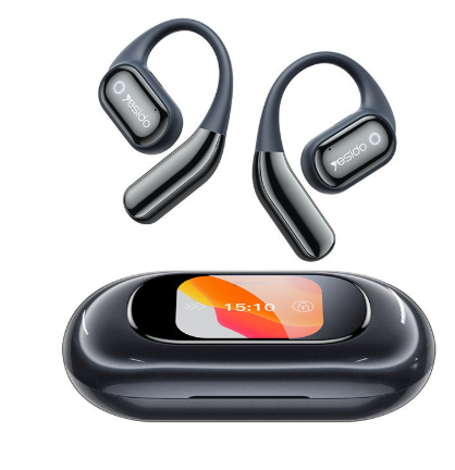 Yesido Ysp26 Bt5.4 Open Acoustic Design Touch Screen Enc Noise Reduction Lcd Bt Wireless Headphone