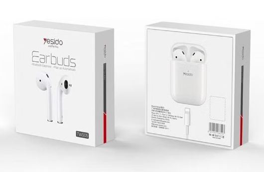 Yesido TWS05 Wireless Bluetooth Earbuds With HD Microphone, Touch Control and Noise Cancelation Designed For iPhone 14 Pro