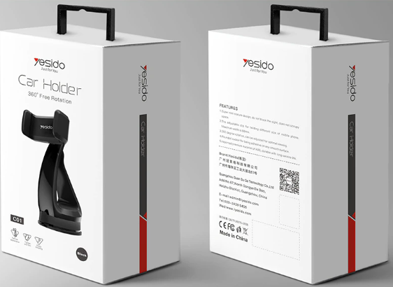 Yesido Car Holder C1 - Black