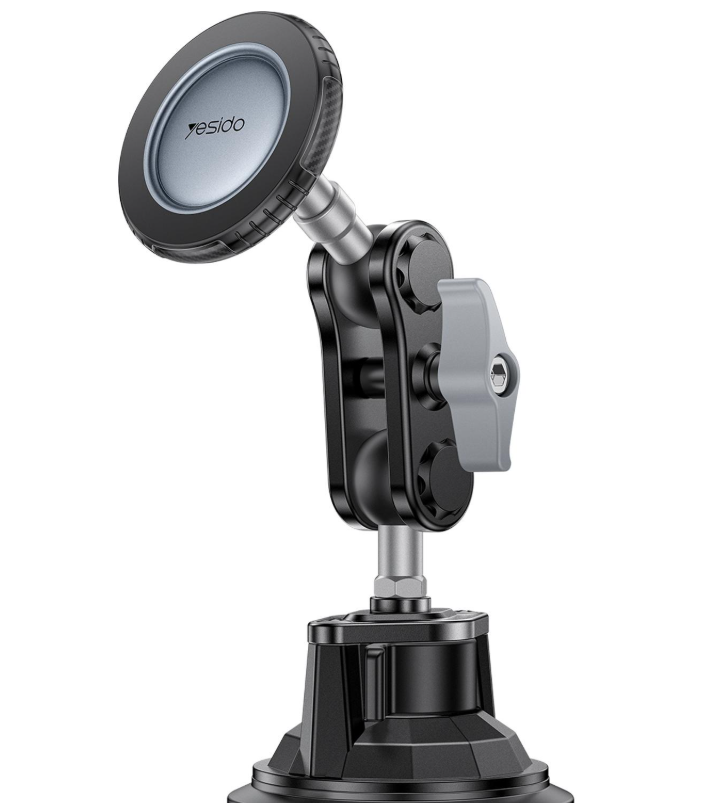 Yesido C281 Car Suction Cup Strong Magnetic Phone Shooting Holder Standard Version (Black)