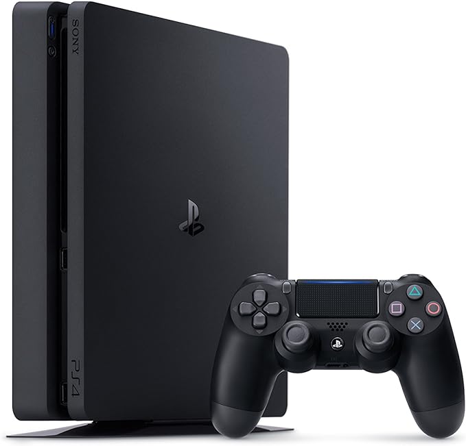 Renewed Sony Playstation 4 Slim 1TB Console Black HDR WiFi Bluetooth 5.3