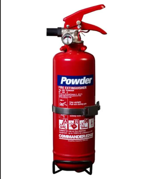 Fireguard FGP1 1 KG Dry Chemical Powder Fire Extinguisher (FGFP1/FGFP1R)