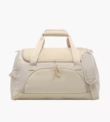 Travel Bag with Double Handles - Cream