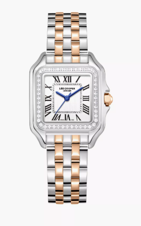 Lee Cooper Women's 37 MM Analog Silver Dial Metal Strap | LC08398-530