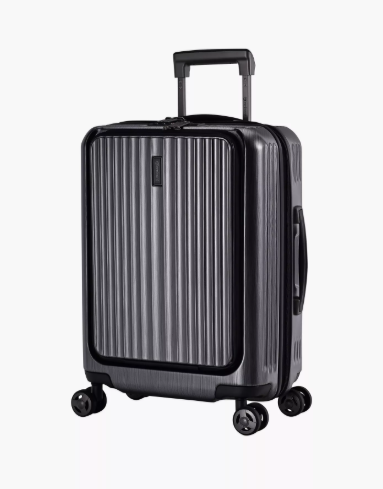 Eminent 54 CM cabin Hard Case Luggage Trolley Bag with TSA Lock | KK50 - Silver
