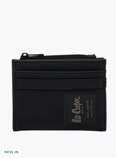 Lee Cooper Bi-Fold Wallet - Black