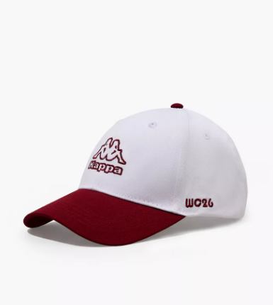 Kappa FIFA Qatar Cap for Men ( Free Size) - White