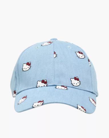 Sanrio Cap with Hello Kitty Embroidery (Kids Size)