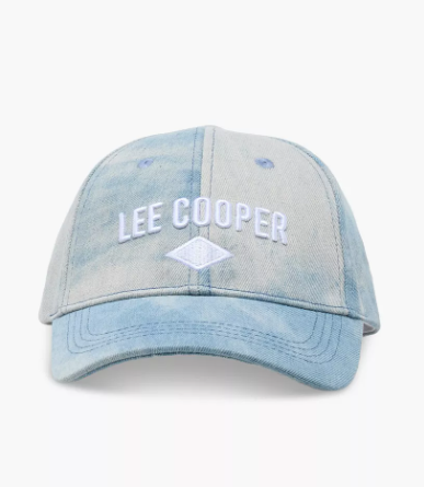 Lee Cooper Men Cap with Buckled Strap Closure (Free Size) Blue