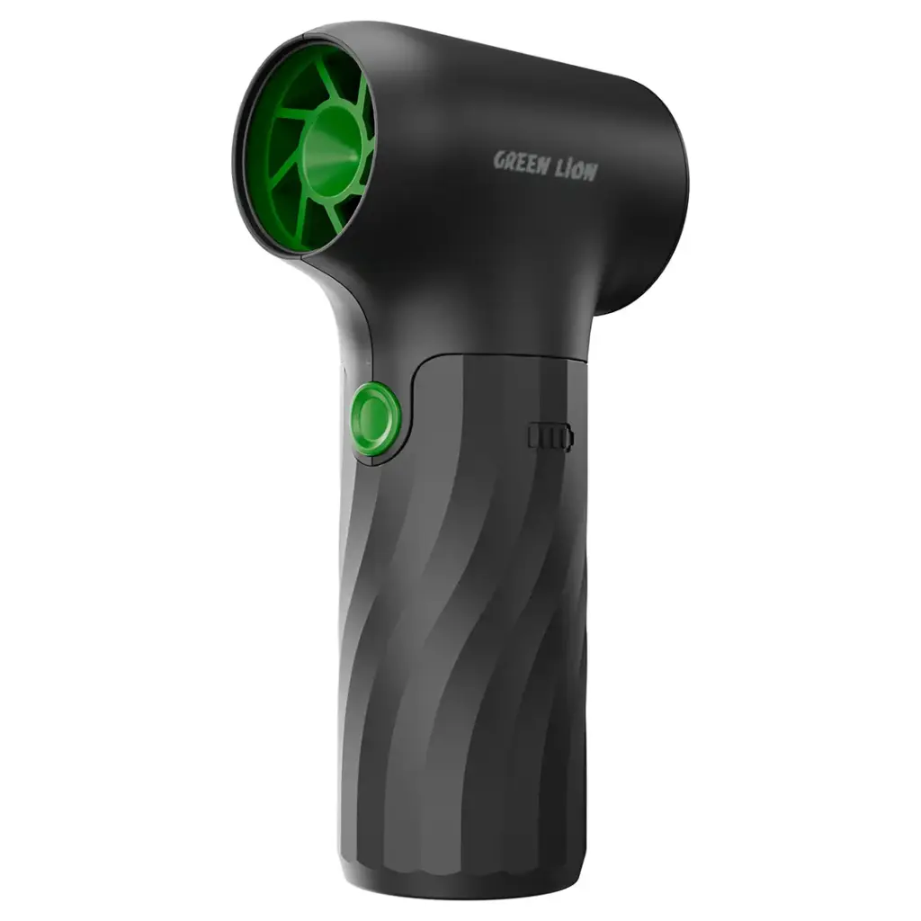 Green Lion Jetflow Air Blower – Black | 130,000 RPM Rechargeable Cordless Air Duster