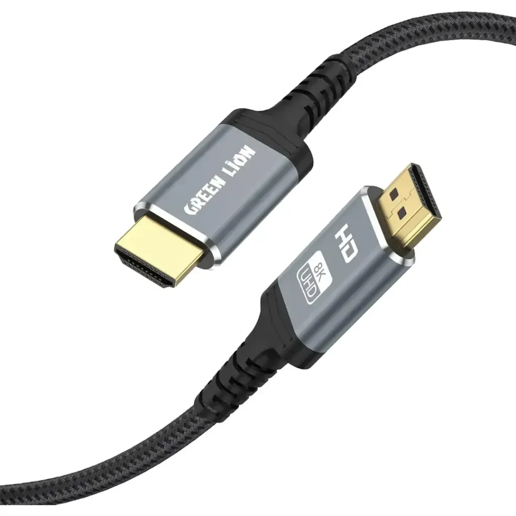 Green Lion 8K HDMI to HDMI Cable 3M – Black | HDMI 2.1 48Gbps Ultra High-Speed Cable