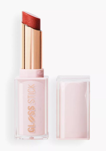 Makeup Revolution Pout Lip Gloss Stick - Shimmer Sugar Cookie Pink
