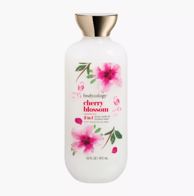 Bodycology Cherry Blossom 2-in-1 Body Wash - 473 ml