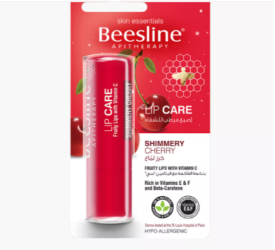 Beesline Shimmery Cherry Lip Care - 4 gms