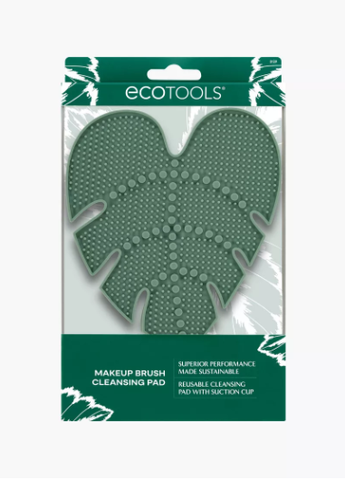 EcoTools Leaf Makeup Brush Cleansing Pad - Multicolor