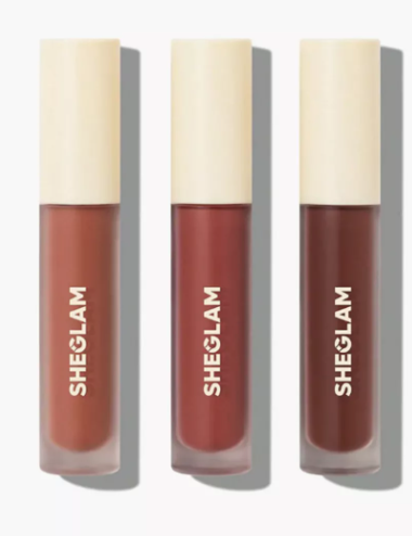 SHEGLAM Matte Allure Mini Liquid Lipstick - Set of 3 - Sweet Thing