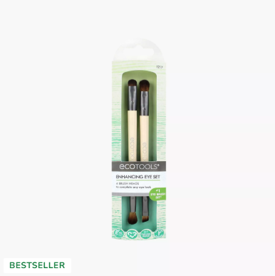 EcoTools 2-Piece Eye Enhancing DuoMakeup Brush Set