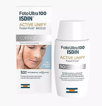 ISDIN Foto Ultra 100 Active Unify 50+ SPF Sunscreen - 50 ml