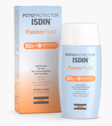 ISDIN Fotoprotector Fusion Fluid SPF 50 Plus Sunscreen - 50 ml
